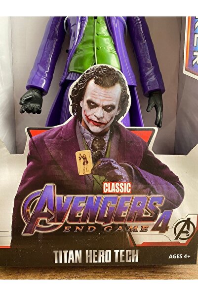 RAMO'S STORE Joker Action Figür Oyuncak Joker Figür Kolları Bacakları Hareket Edebilir Sesli Işıklı Joker Figür