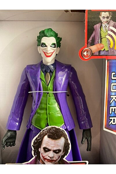 RAMO'S STORE Joker Action Figür Oyuncak Joker Figür Kolları Bacakları Hareket Edebilir Sesli Işıklı Joker Figür