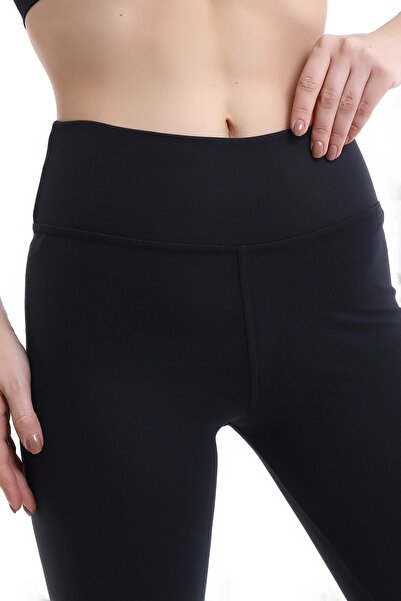 DeChival لباس ضيق موندو نسائي عالي الخصر ذو ملمس ناعم مع خياطة كاريوكا