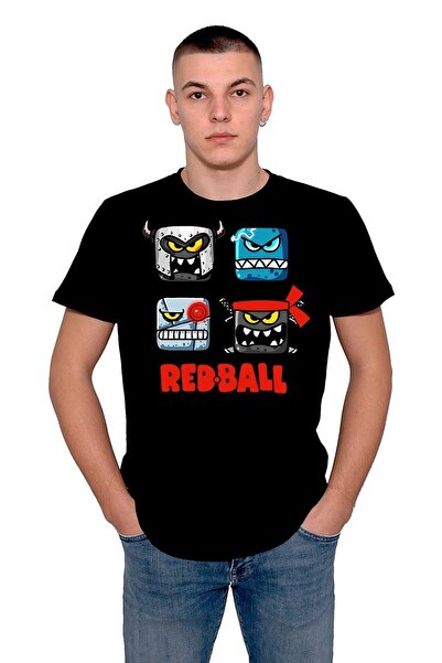 baskwear Red Ball Game Redball Kırmızı Top Tişört Unisex T-shirt