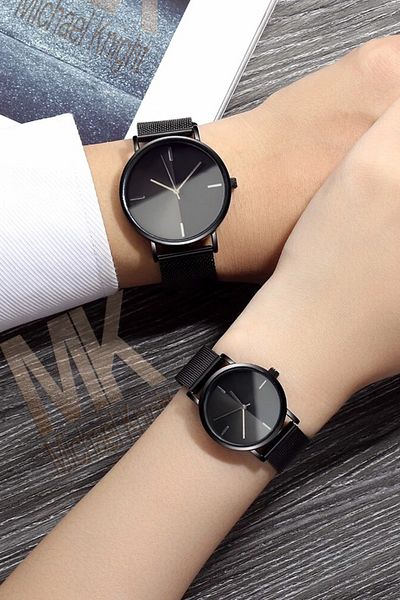 Michael Knight Dear Couple Wristwatch 2 Watches in Special Box