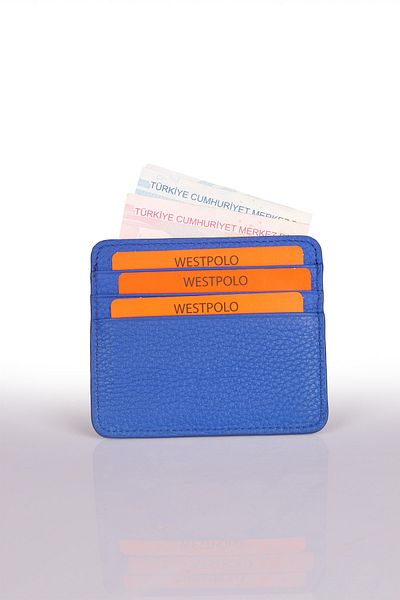 By Hakan West Polo 49 Γνήσιο Δερμάτινο Unisex Cardholder Saks