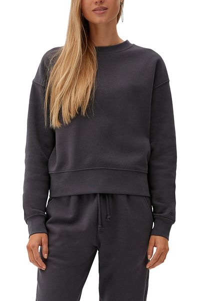 QS by s.Oliver Sweatshirt - Grau - Regular Fit