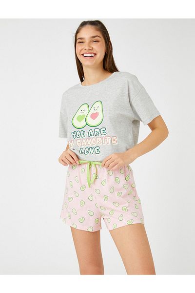 Koton Pyjama - Rosa - Print