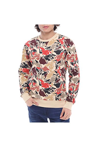 raru Ανδρικό φούτερ Fortuna Beige