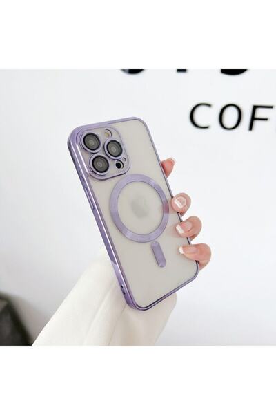 m.tk moveteck Iphone 11 Pro Max Kılıf Kamera Lens Üstü Korumalı Manyetik Mags...