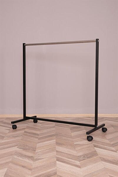 Modern Raf Sabit Askılık 100 Cm Boyalı Stand