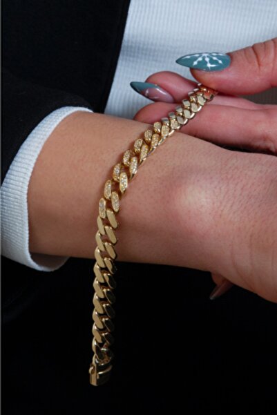 Adil İdil Kuyumculuk 14 Ayar Taşlı Halka Künye