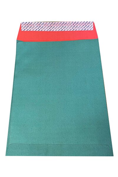 Yapıştırmalı Yeşil Kraft Zarf Hediye Paketi 24*32