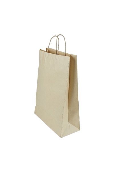 14Süs Торбичка Kraft 32x40x12см с въртяща се дръжка 50 броя - пакет от 50 броя
