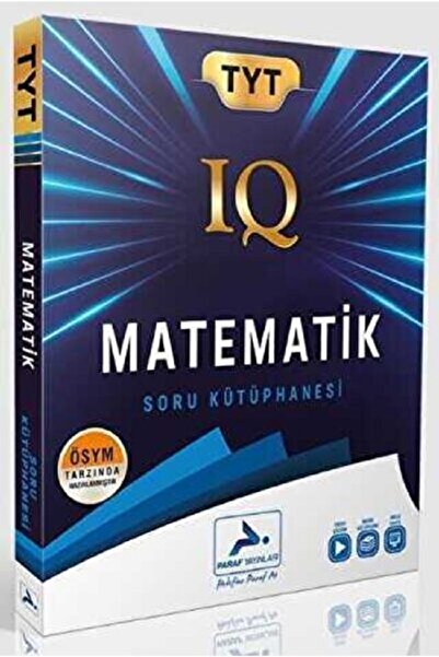 paraf yayınları ı Tyt Iq Matematik Soru Kütüphanesi
