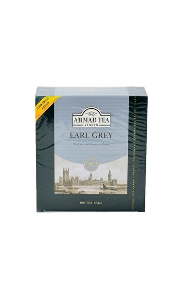 n dsn Ahmad (AHMED) Tea Earl Grey Aromatic Poşet Çay 100 Adet