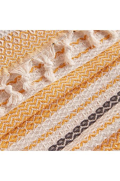 Bella Maison Linea Single Bedspread Mustard (160X220 CM)