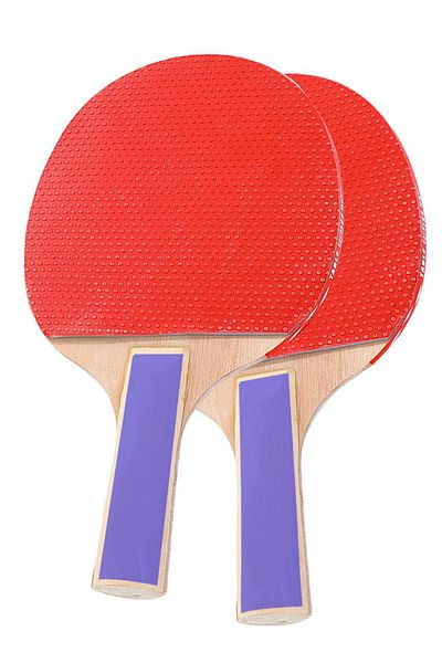 Telvesse Starter Set - Table Tennis Racket and Ball 5 Pieces