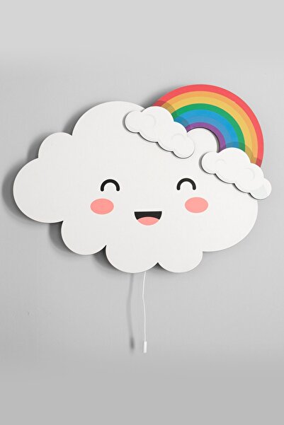 instababyrooms Gökkuşaklı Bulut Aydınlatma