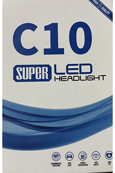 Makro Sepetim F10 Şimşek Led Zenon (beyaz-h7)