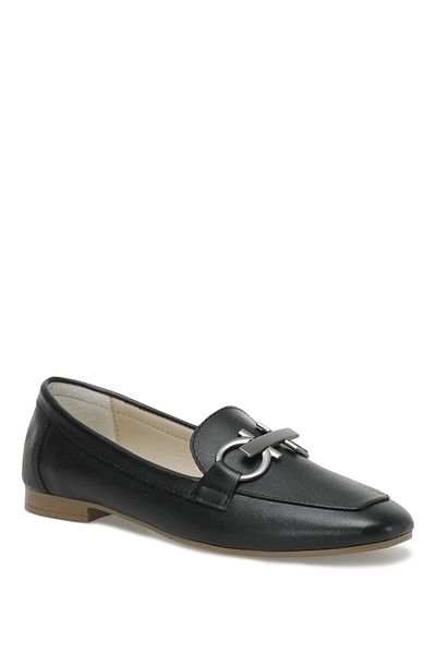 Butigo Loafer Shoes - Black - Flat