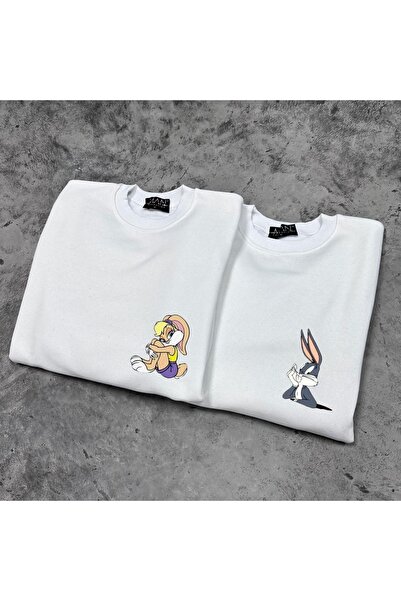 Be Original Sweatshirt cu guler rotund pentru parteneri, combinații pentru cu...