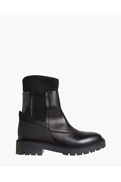 Calvin Klein Calvin Klein Black Booties Womens Shoes