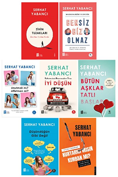 Mona Kitap Serhat Yabancı 7 Kitap Set