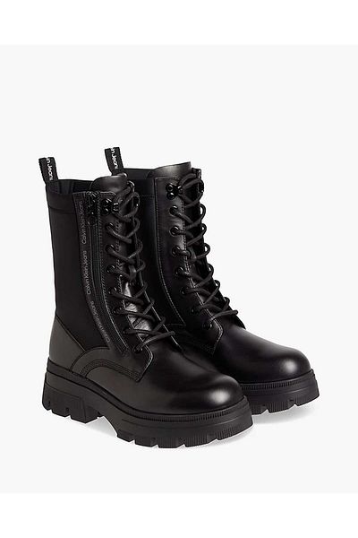 Calvin Klein Unisex γυναικείες μπότες με ψηλή σόλα και φλατ - Yw0yw00740