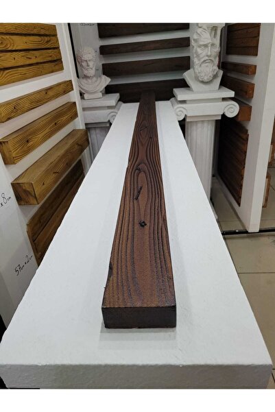 ANKARA KARTONPİYER Ahşap Görünümlü Strafor 9x4 Cm Ceviz Renkli (1 Metre)