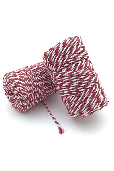 Erdal Ticaret Red and White New Year's Package, Bracelet, Decoration, Marteniçka Rope (-200 Gr) 1 Piece