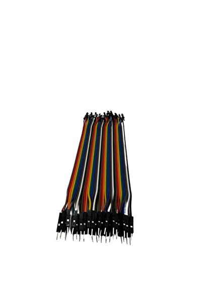 Arduino Projeleri Büyük Boy 830 Pin Breadboard Ve 40'lı Erkek-erkek Jumper Kablo Set