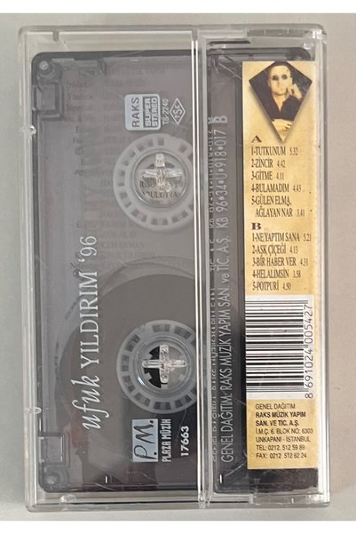 Plakevi İzmir Ufuk Yıldırım 96 Cassette
