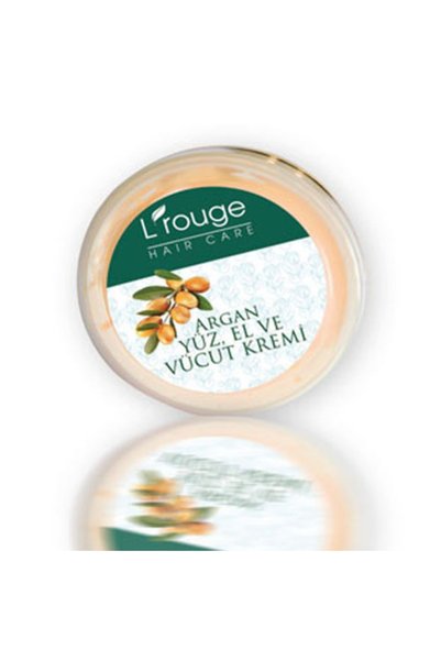 L'ROUGE Skin Care Argan Face, Hand and Body Cream