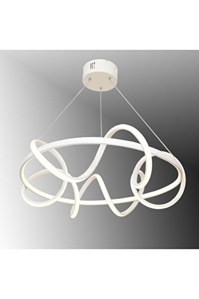 TT AYDINLATMA Tt314-by Büyük Sarmal Modeli Mat Beyaz ( 3 Renk Modüllü ) Led A...
