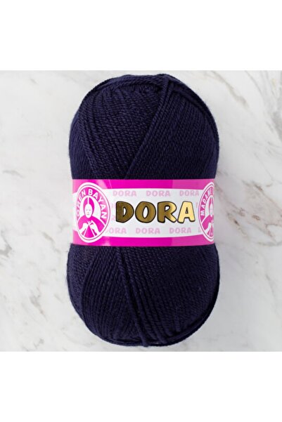 Ören Bayan Dora El Örgü Ipliği-019-lacivert