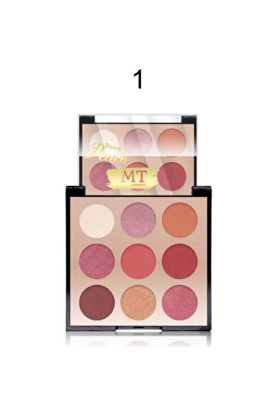 MT Makeup Time Kare Sweet Peach 9 Lu Far Paleti 01