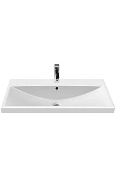 Turkuaz Elite 80 Cm Etajerli Lavabo