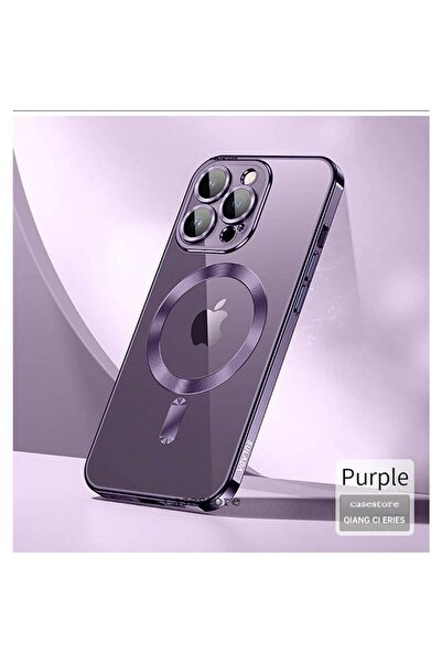 m.tk moveteck Iphone 11 Pro Max Kılıf Kamera Lens Üstü Korumalı Manyetik Mags...