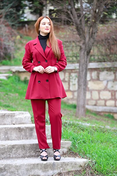 modayiğit Oversize Ceket Pantolon Takımı