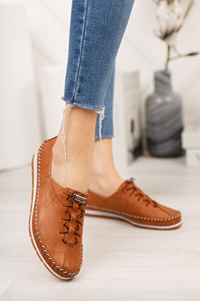 Deripabuc Дамски кожени балерини от естествена кожа Dp16-0051