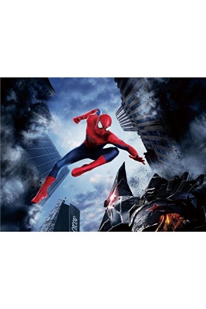 EkoDekor 3 Boyutlu Duvar Kagitlari Örümcek Adam Spiderman 3d Çocuk Odası Duva...