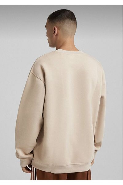 Behalf Βαμβακερό φούτερ Unisex Oversize Crew Neck