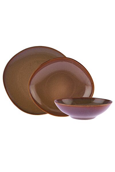 Emsan New Age 18 Parça 6 Kişilik Yemek Takımı Vizon