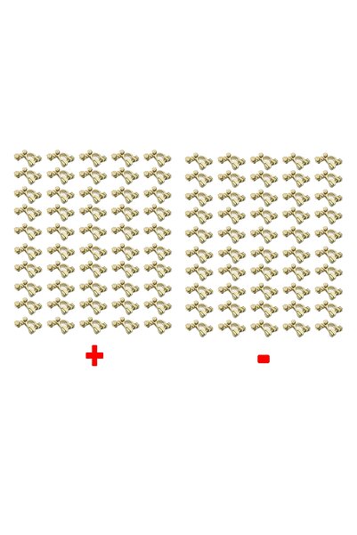 REPLAX Akü Kesme Gerçek Kutup Başı (+)(-) 100 Lü Poşet Pirinç