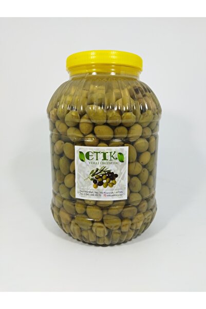 etik yerli ürünler Memecik Cinsi Kırma Tatlanmış Zeytin 5 Kg