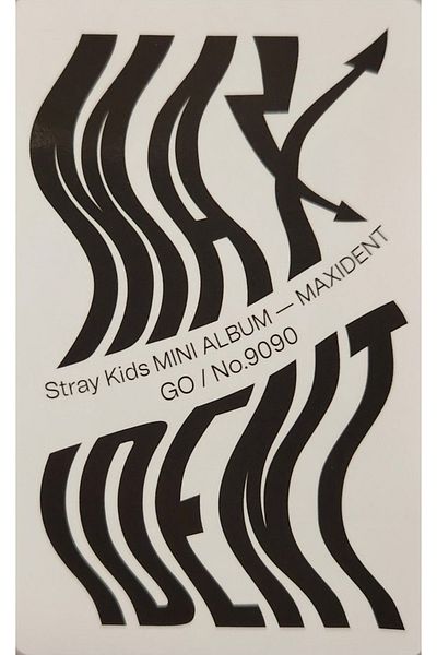 Altun Stray Kids "Maxident Go" 8 Pieces Photocards - Gift Random Signed Album
