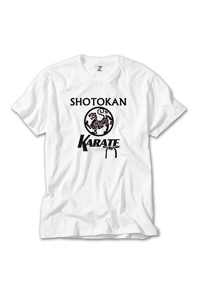 Z zepplin Tricou alb cu logo Shotokan Karate