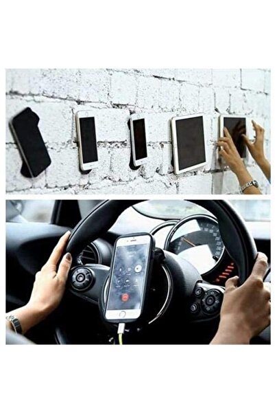 CMT Flourish Lama Oto Araç Içi Telefon Tablet Eşya Tutucu Nano Jel Ped 2'li