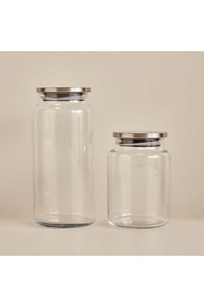 Bella Maison Jely Metal Kapaklı Büyük Kavanoz Seti