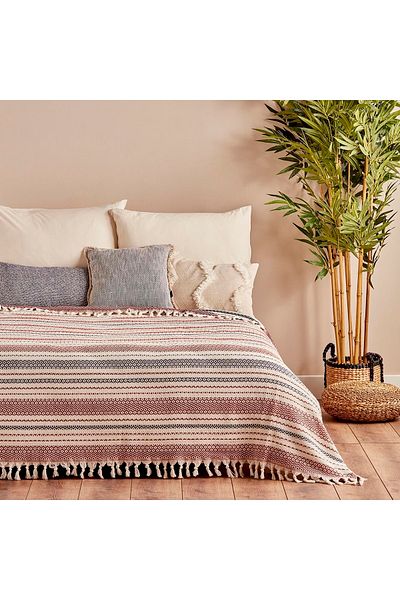 Bella Maison Linea Single Bedspread Tile (160X220 cm)