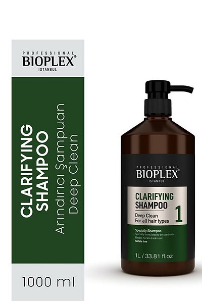 Bioplex 1000 ml Keratin Application Hair Care Shampoo - Deeply Purifying