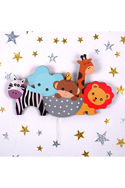 instababyrooms Safari Çocuk Odası Aydınlatma