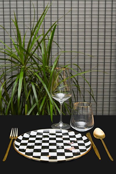 Glore Emma Servis Tabağı 6'lı 26cm